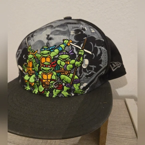 New Era 9Fifty Teenage Mutant Ninja Turtles TMNT Snapback Hat Baseball Cap One - Picture 2 of 9